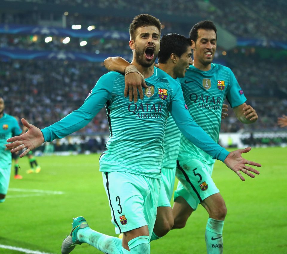 Bộ ba sáng giá trong HĐQT Barcelona : Pique, Suarez va Busquets
