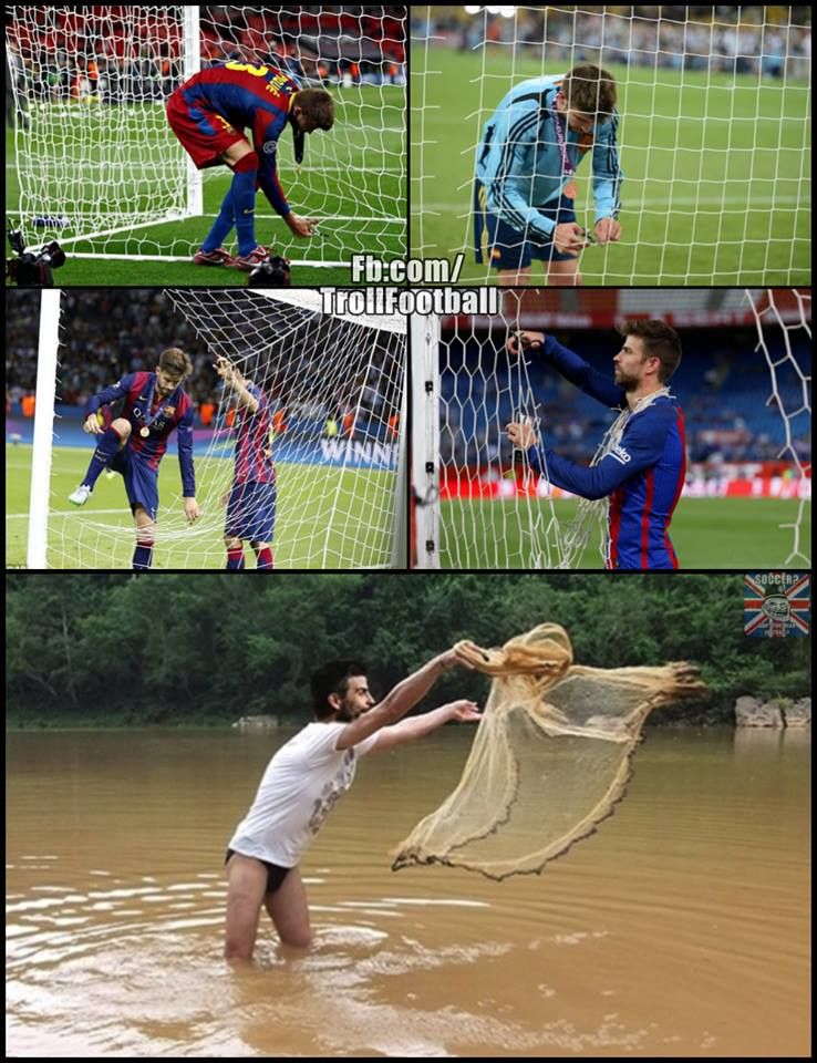 Cộng đồng mạng troll Gerard Pique cắt lưới 