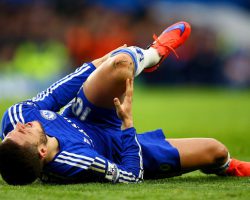 Eden Hazard vỡ mắt cá chân khi đang tập luyện với Đội Tuyển Quốc Gia