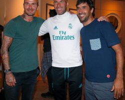 Beckham và Zidane tại Beverley Hills