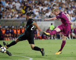 Kevin de Bruyne toả sáng trận Man City vs Real Madrid ICC 2017