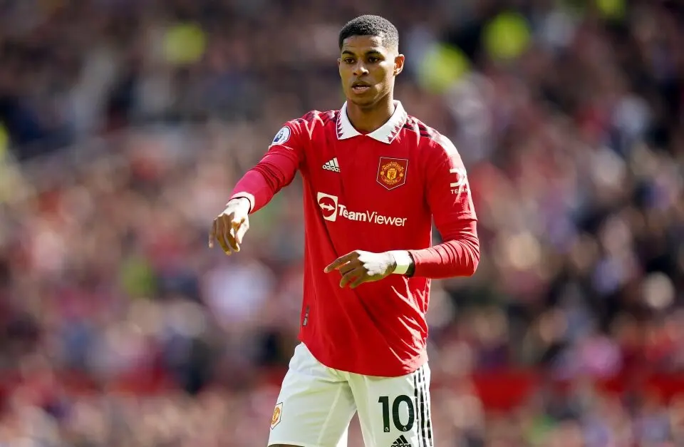 Cầu thủ trẻ Marcus Rashford Cầu thủ trẻ Marcus Rashford