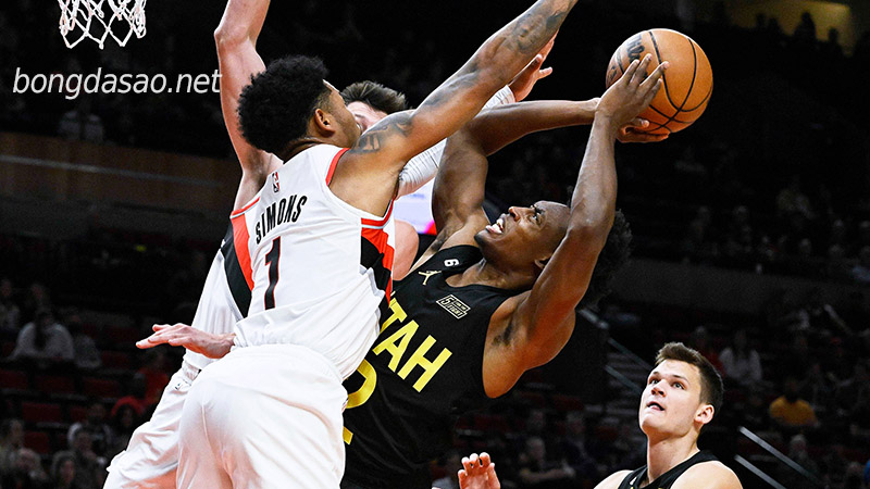 Utah Jazz đang gặp rất nhiều khó khăn sau khi bị chấm dứt chuỗi thắng dài hơi đầu mùa giải Soi kèo bóng rổ Portland Trail Blazers vs Utah Jazz 20/11