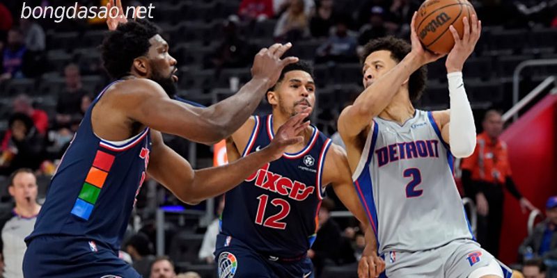 Soi kèo bóng rổ NBA Pistons vs Philadelphia 76ers 9:1
