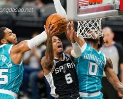 Soi kèo bóng rổ Charlotte Hornets vs San Antonio Spurs 16:2