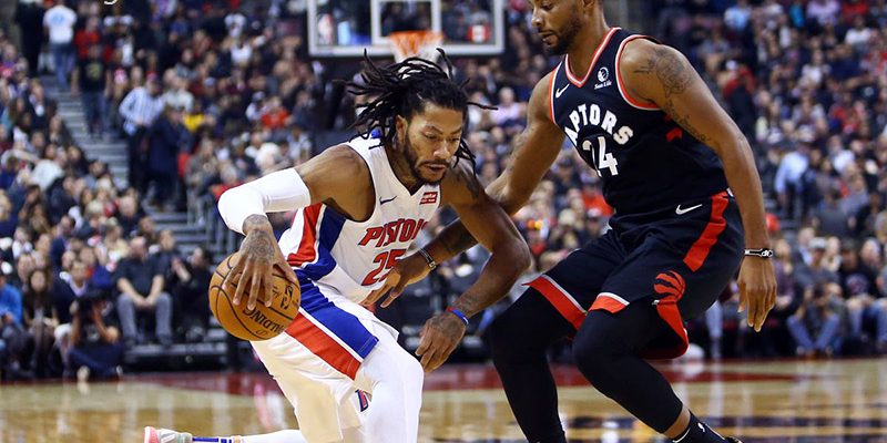 Soi kèo bóng rổ NBA Toronto Raptors vs Detroit Pistons 13:2
