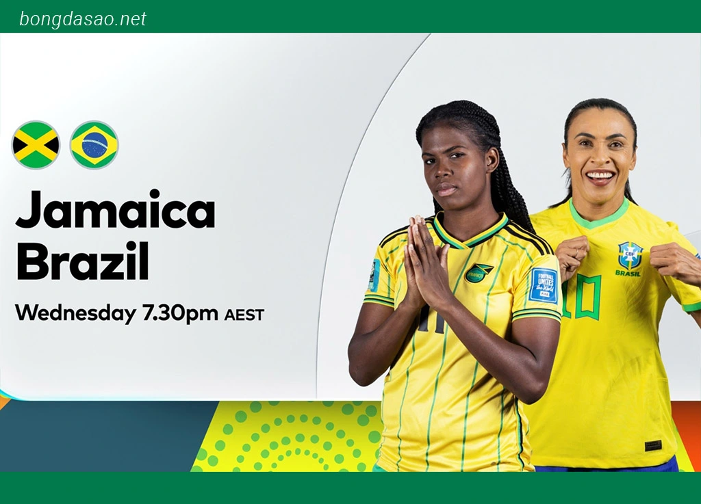 Soi kèo xiên ngày 02/08 Nữ Jamaica vs Nữ Brazil, World Cup nữ 2023