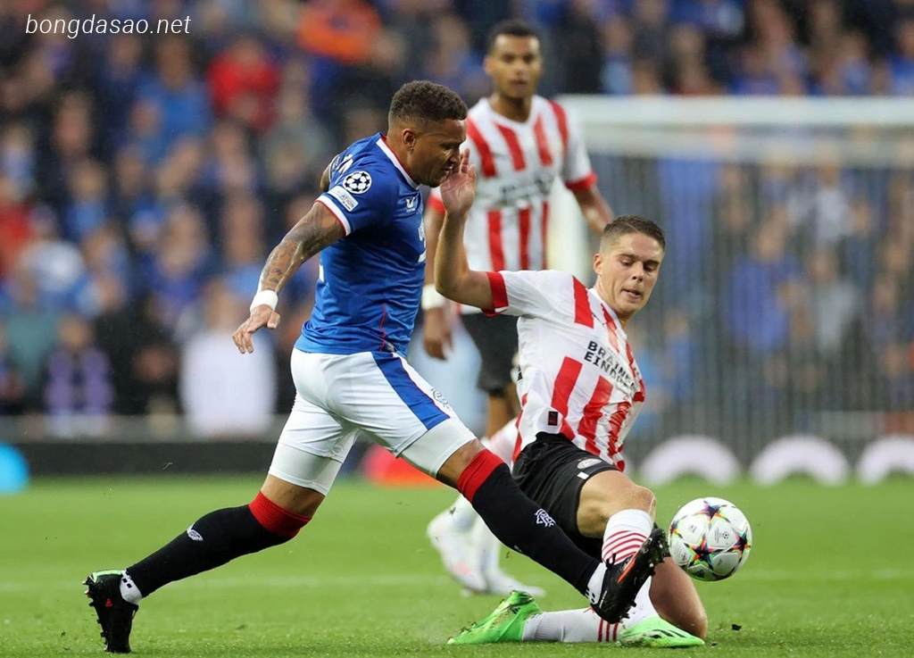 Nhận định kèo xiên 23/08 Rangers vs PSV, UCL