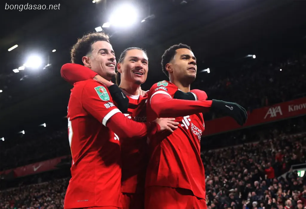 Kết quả bóng đá ngày 11/01: LFC Liverpool ngược dòng hạ Fulham