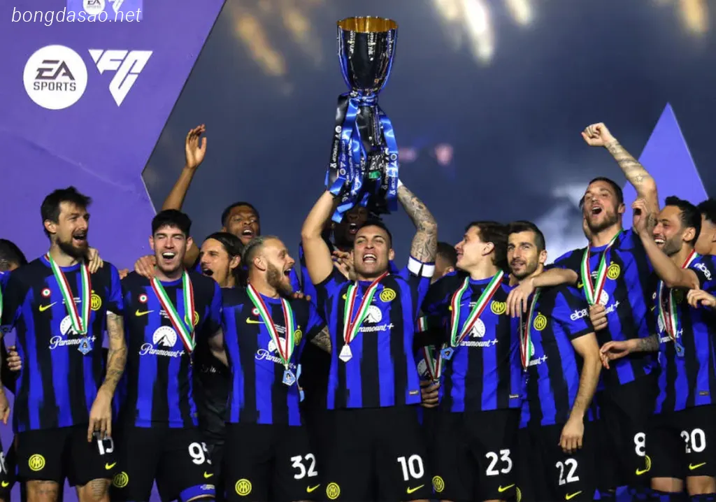 Kết quả bóng đá ngày 23/01: Inter Milan vô địch Siêu Cúp Italia