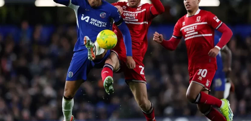 Kết quả bóng đá ngày 24/01: Chelsea vùi dập Middlesbrough