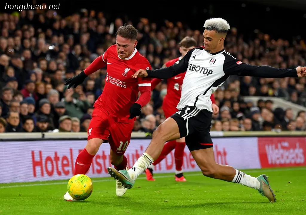 Kết quả bóng đá ngày 25/01: Fulham vs LFC Liverpool  