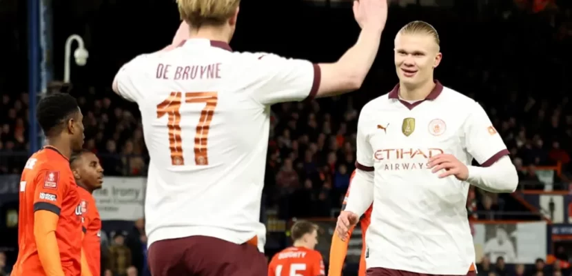 Kết quả bóng đá 28/02: Haaland giúp Man City hủy diệt Luton