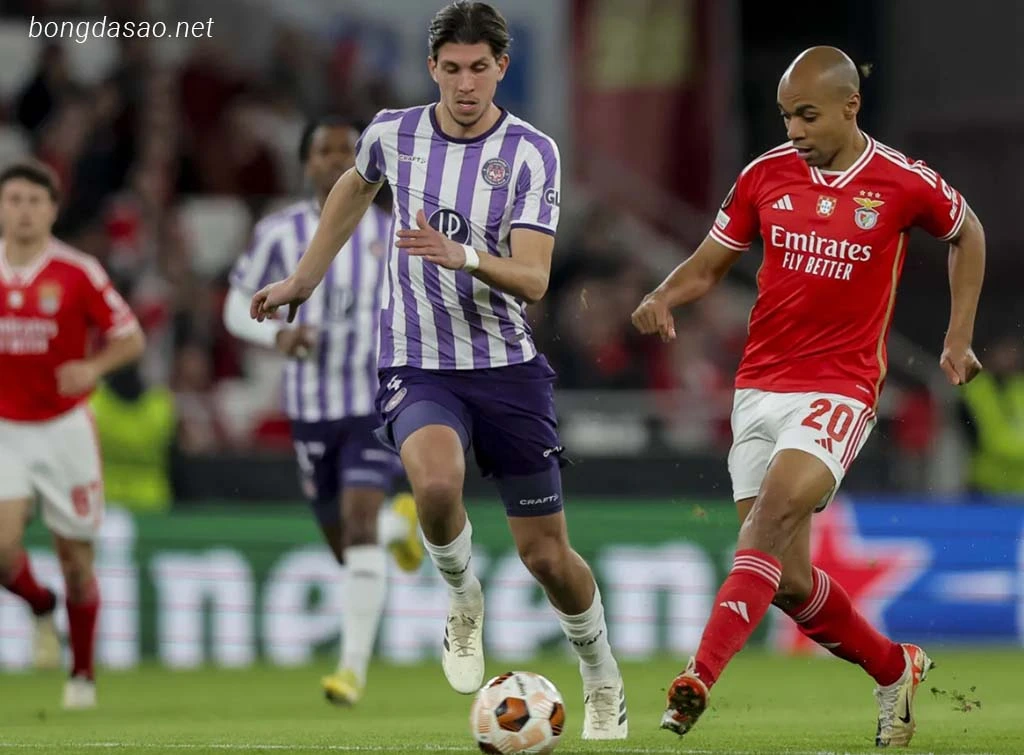 Nhận định kèo xiên ngày 23/02 Toulouse vs Benfica, Europa League