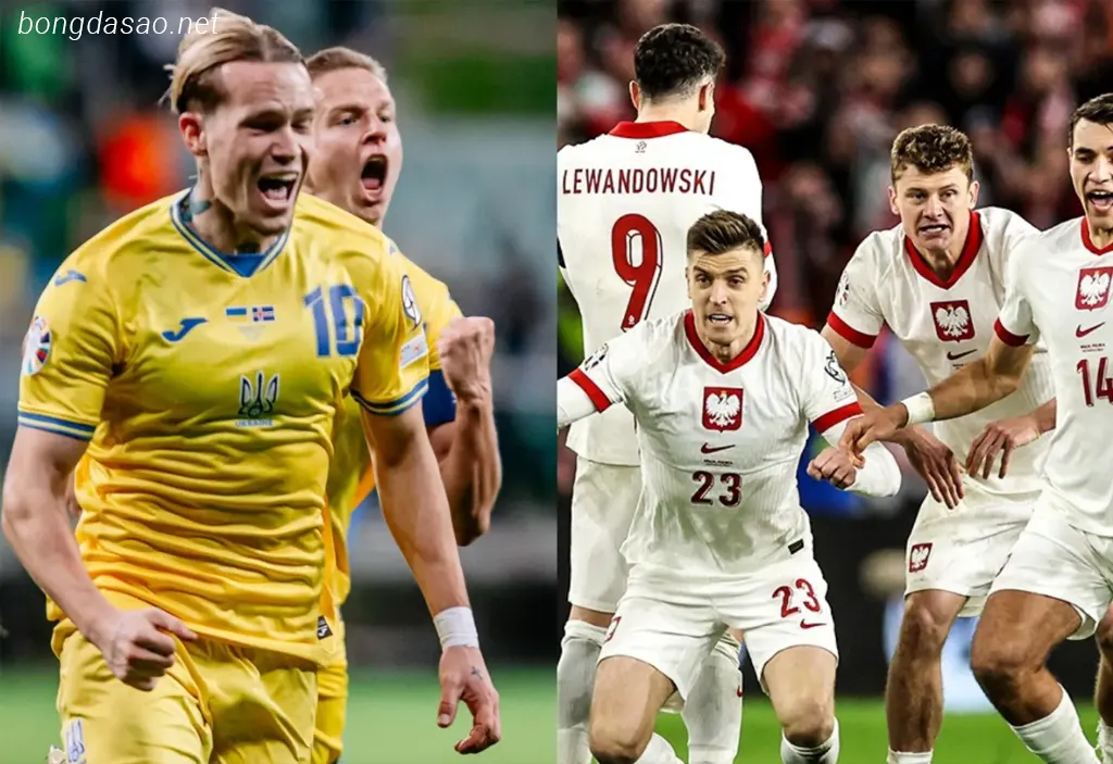 Kết quả play-off EURO 2024: Ba Lan, Ukraina đi tiếp