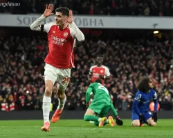 Kết quả bóng đá ngày 24/04: Arsenal đè bẹp Chelsea