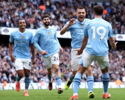 Kết quả vòng 33 Ngoại hạng Anh: thành Man chia nửa buồn vui