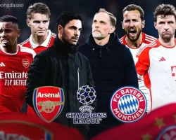 Soi kèo xiên ngày 10/04 Arsenal vs FC Bayern Munich, UCL