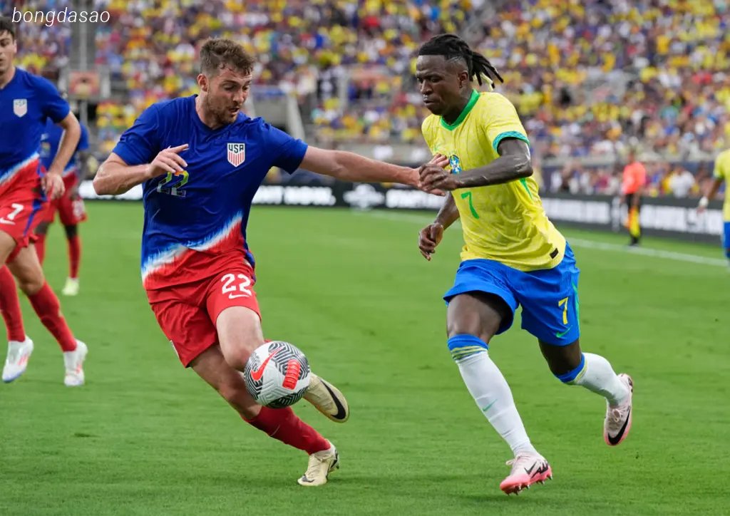 Kết quả bóng đá 13/06: Brazil gây sốc trước tuyển Mỹ