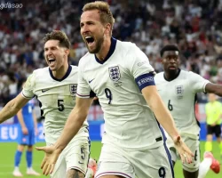 Kết quả bóng đá ngày 30/06: Anh ngược dòng hạ Slovakia