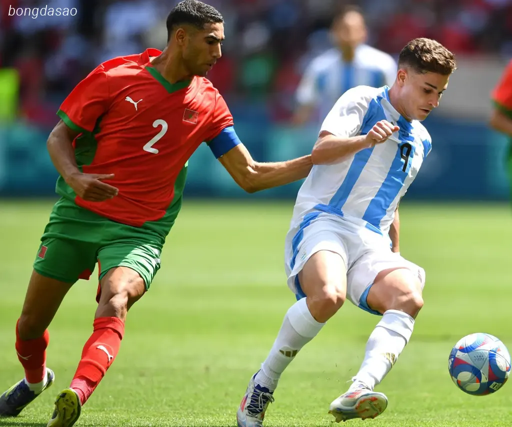 Kết quả khai mạc Olympic 2024: Argentina vs Maroc