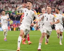 Kết quả vòng 1/8 Euro 2024: Tuyển Đức giành vé vào tứ kết