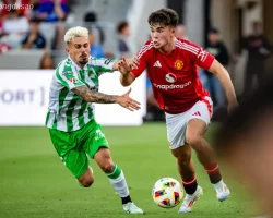 Kết quả bóng đá 01/08: Man United đánh bại Real Betis