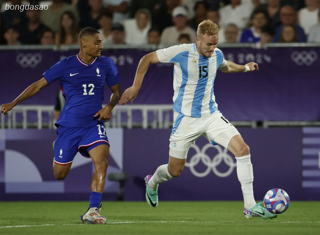 Kết quả bóng đá 03/08: Pháp vs Argentina