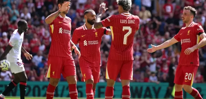 Kết quả bóng đá 11/08: LFC Liverpool đại thắng Sevilla