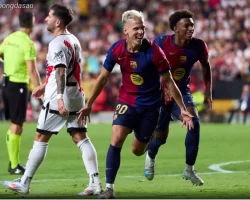 Kết quả bóng đá ngày 28/08: Dani Olmo giúp Barca có 3 điểm