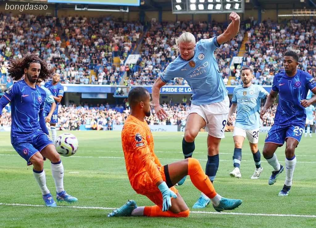 Chấm điểm Chelsea 0-2 Man City: 2 bức tranh đối lập