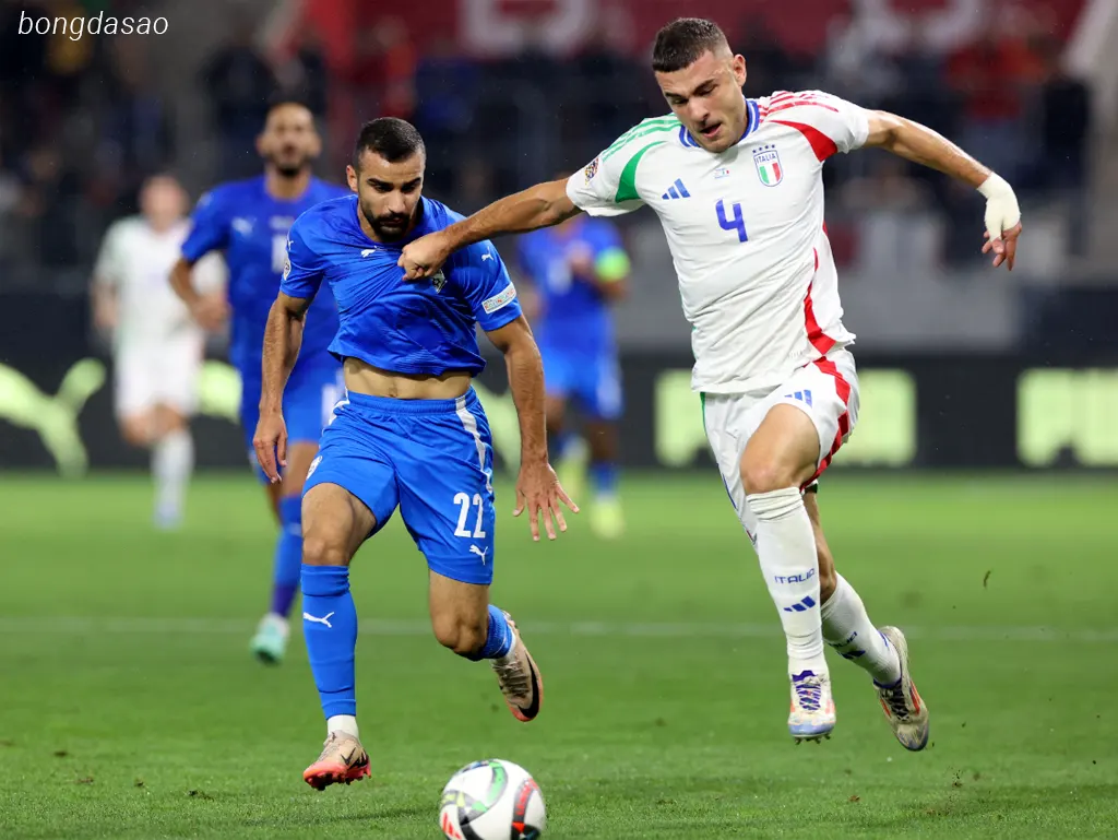 Kết quả bóng đá ngày 10/09: Israel vs Ý