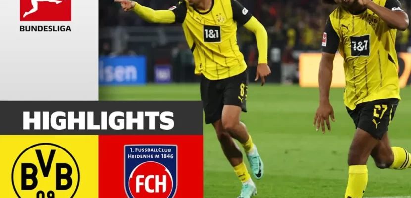 Kết quả bóng đá ngày 14/09: Dortmund thắng đậm Heidenheim