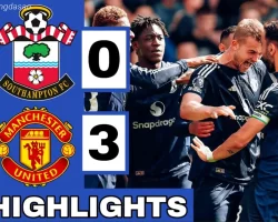 Kết quả vòng 4 Premier League: Man United đè bẹp Southampton