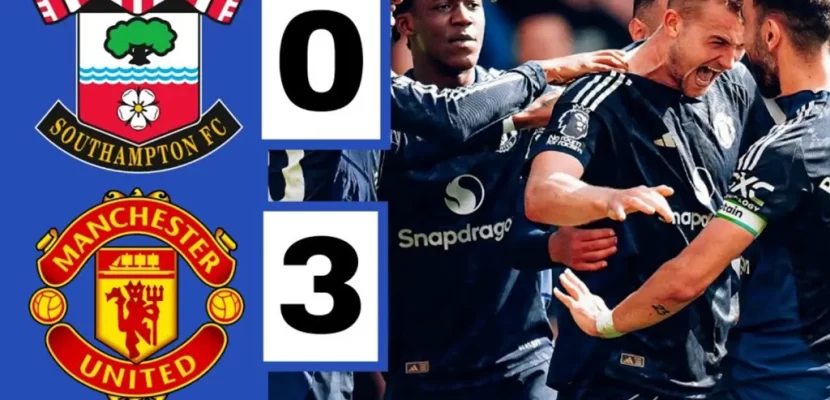 Kết quả vòng 4 Premier League: Man United đè bẹp Southampton
