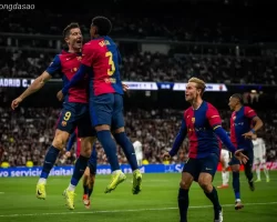 Kết quả vòng 11 La Liga: Barcelona nghiền nát Real Madrid