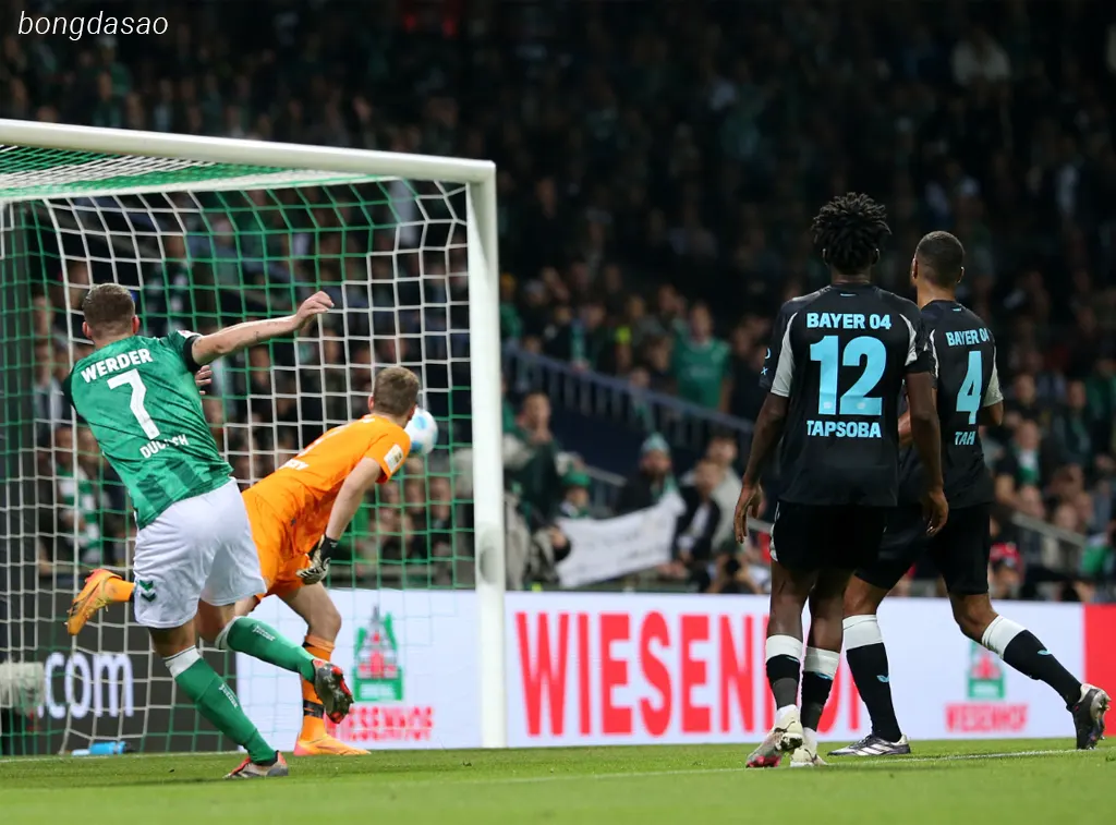 Kết quả vòng 8 Bundesliga: Werder Bremen vs Leverkusen