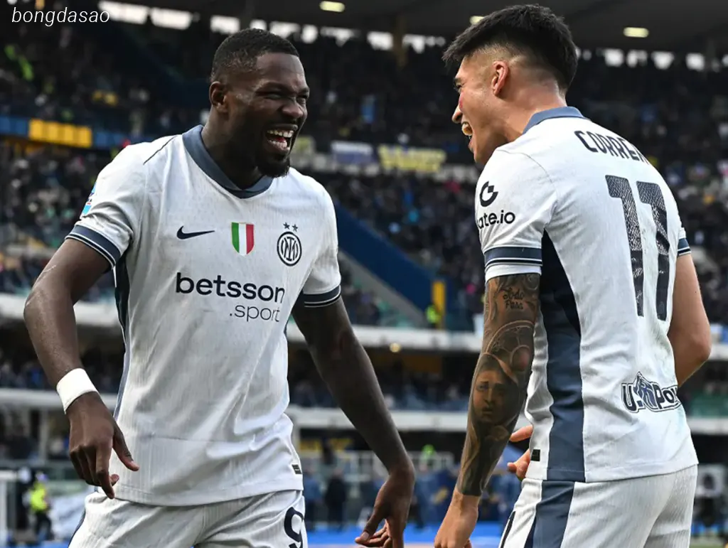 Kết quả bóng đá 23/11: Hellas Verona vs Inter Milan