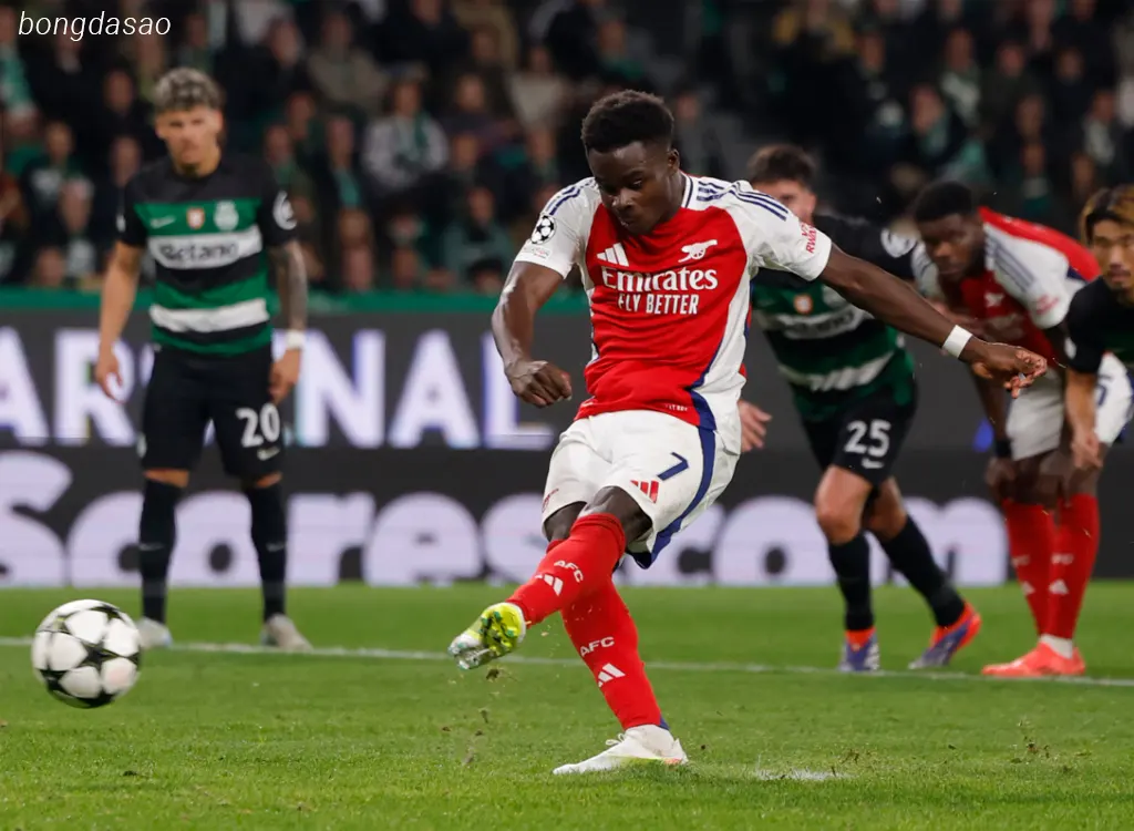 Kết quả bóng đá 27/11: Sporting Lisbon vs Arsenal