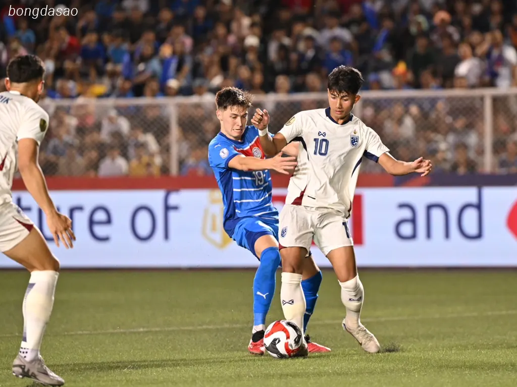 Kết quả bán kết AFF Cup 2024: Philippines vs Thái Lan