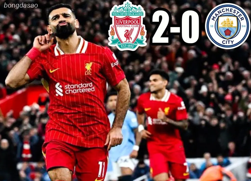 Kết quả vòng 13 Premier League: LFC Liverpool vs Man City