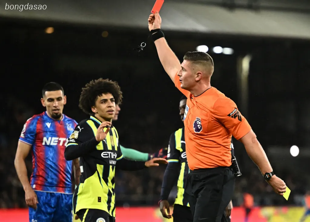 Kết quả vòng 15 Premier League: Crystal Palace vs Man City