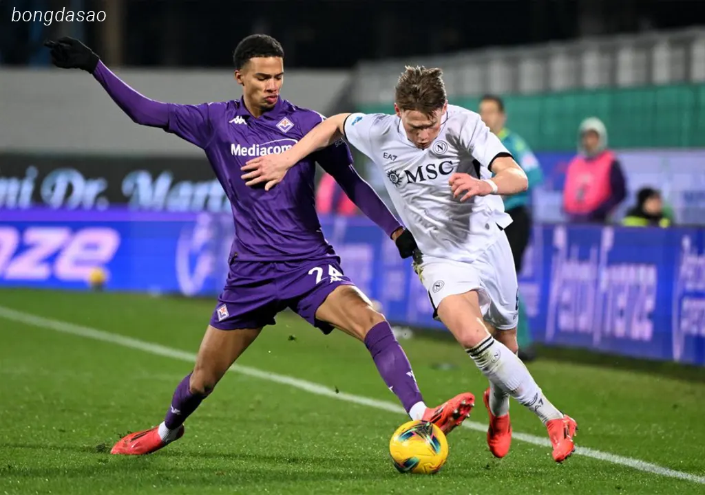 Kết quả vòng 19 Serie A: Fiorentina vs Napoli