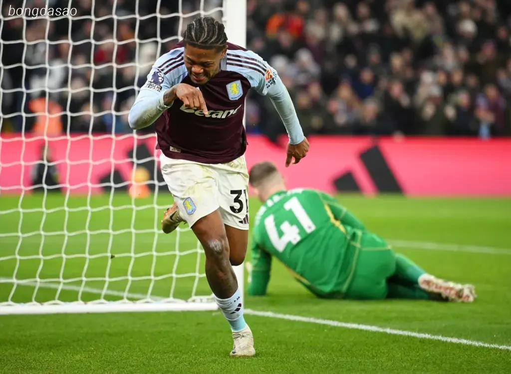 Kết quả vòng 20 Premier League: Aston Villa vs Leicester City