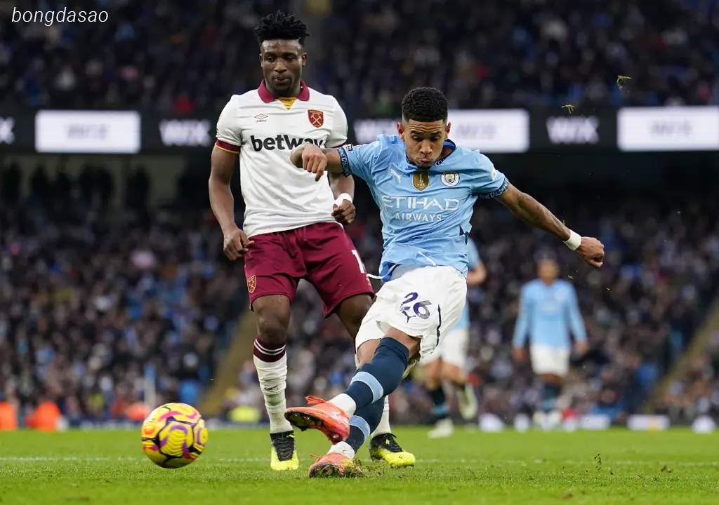 Kết quả vòng 20 Premier League: Man City vs West Ham