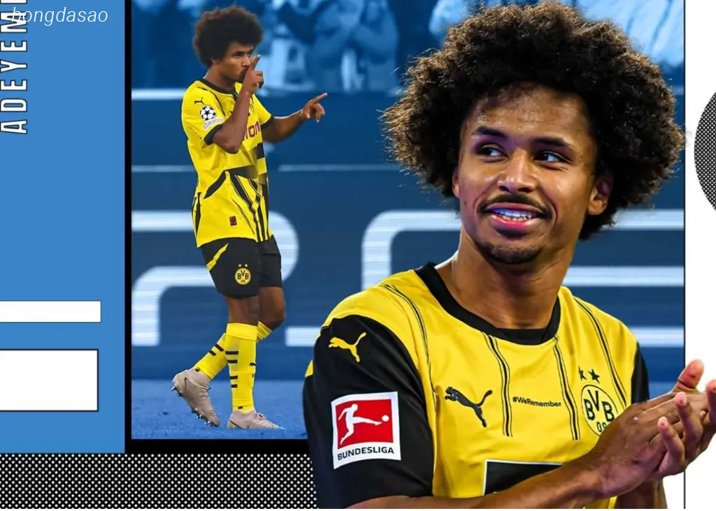 Napoli và Dortmund đạt thỏa thuận thương vụ Adeyemi