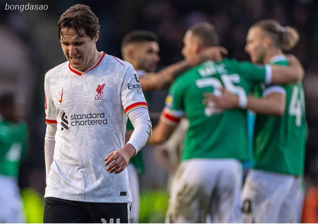 Kết quả bóng đá ngày 09/02: Liverpool thua sốc ở FA Cup