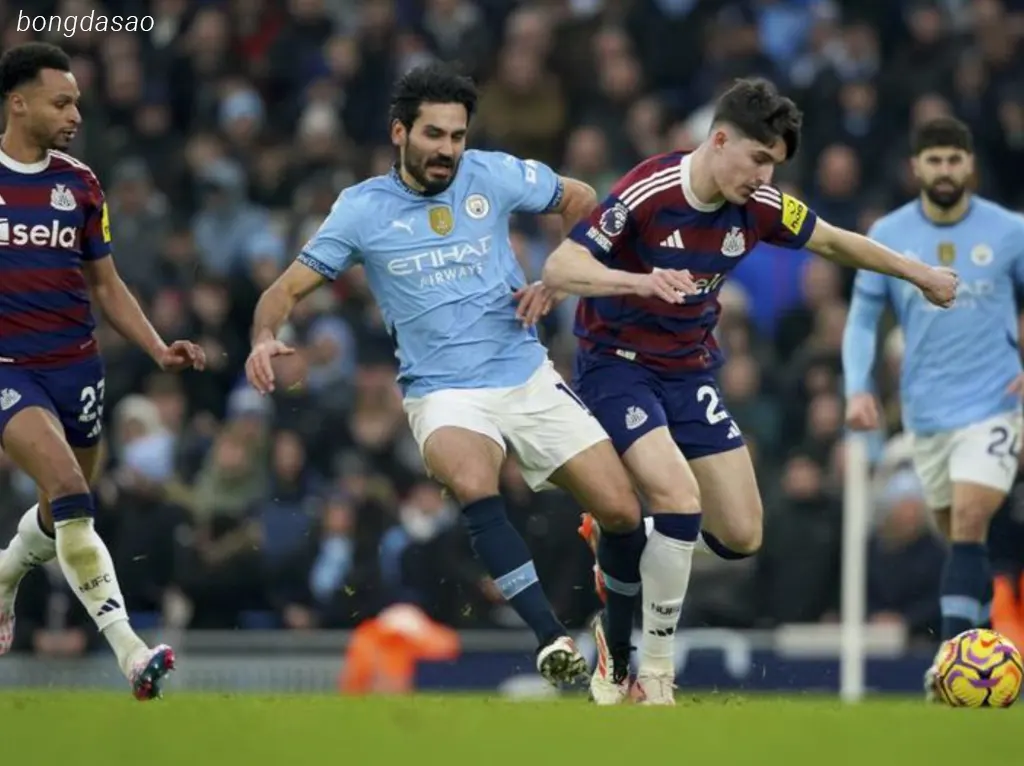 Kết quả bóng đá ngày 15/02: Man City vs Newcastle