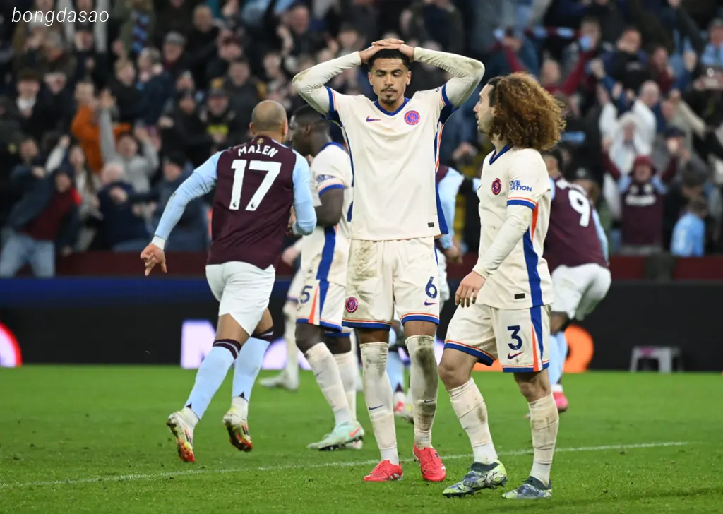 Kết quả bóng đá ngày 23/02: Aston Villa vs Chelsea