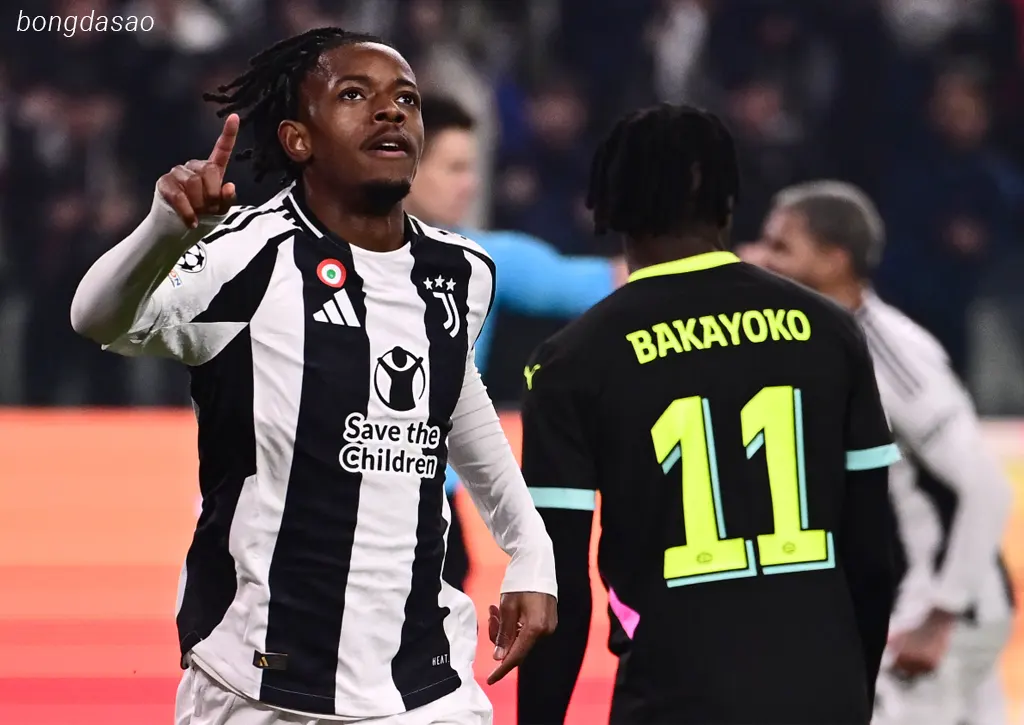 Kết quả lượt đi play-off Champions League: Juventus vs PSV